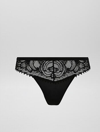 Tanga in pizzo