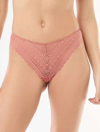Tanga in pizzo