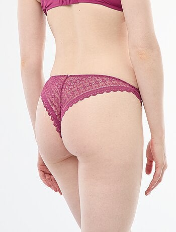 Tanga in pizzo