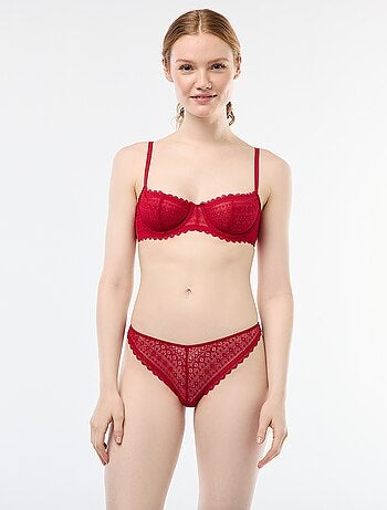Tanga in pizzo