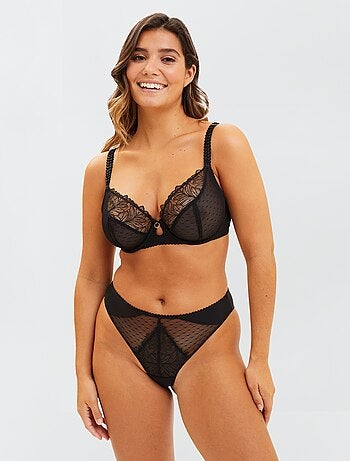 Tanga in pizzo 'Sans Complexe'