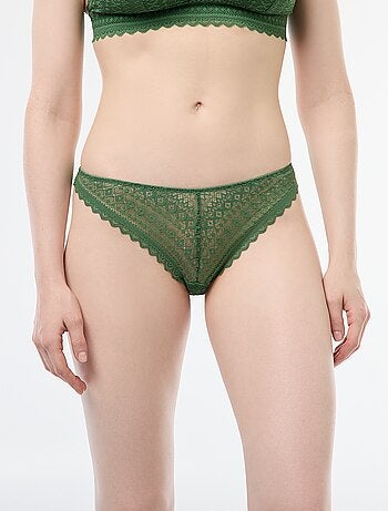 Tanga in pizzo