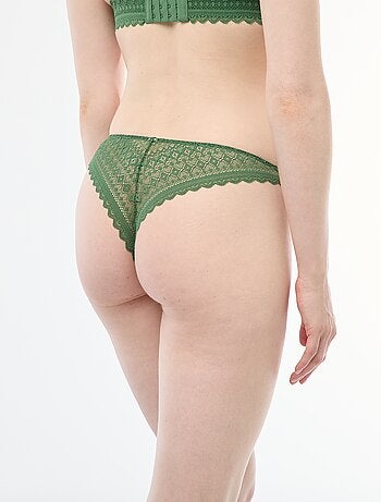 Tanga in pizzo