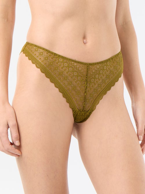Tanga in pizzo - Kiabi Tanga in pizzo - Kiabi
