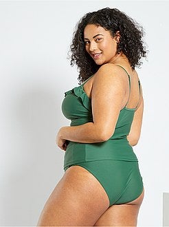 Tankini 2 pezzi con volant - Kiabi