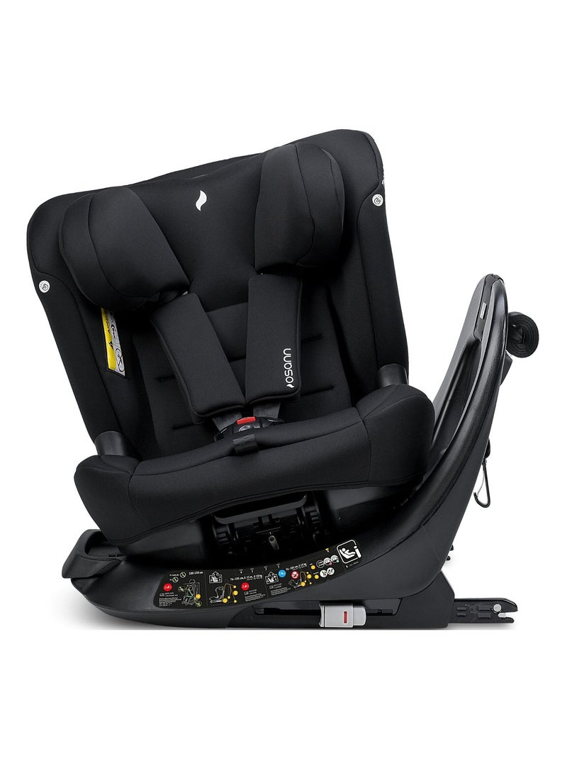 Taos360 Midi I-Size Seggiolino Auto Neonato/Bambino - 76-150 cm Nero Nero - Kiabi