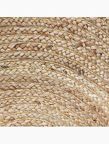 Tappeti in iuta e lurex