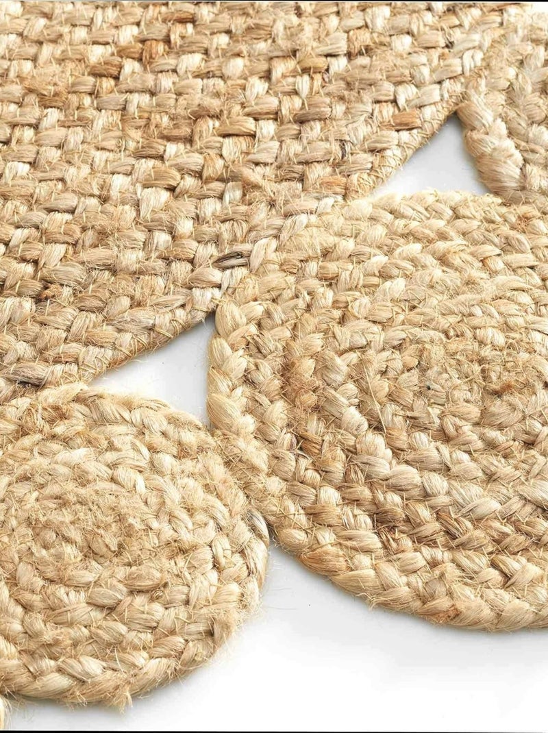 Tappeti in Jute Ajouré Cordou PROMO LINGE Beige - Kiabi