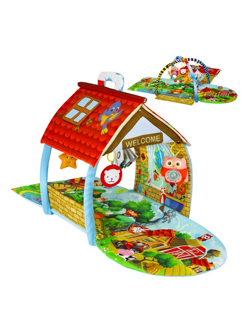 Tappetino da gioco per bambini LIONELO Agnes 2 in 1 - Tappetino piatto con bastoncini e tappetino co - Kiabi Tappetino da gioco per bambini LIONELO Agnes 2 in 1 - Tappetino piatto con bastoncini e tappetino co - Kiabi