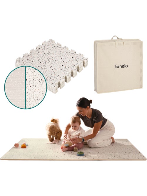 Tappetino da gioco puzzle - LIONELO Yoka - 173 x 116 cm - Spessore 1,5 cm - Antiscivolo - Kiabi