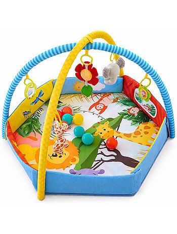 Tappetino gioco per bebè con piscina di palline | Bo Jungle