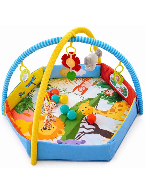 Tappetino gioco per bebè con piscina di palline | Bo Jungle - Kiabi