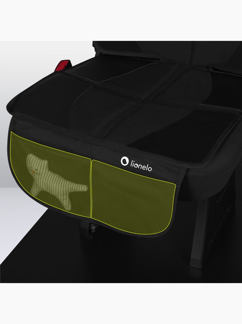 Tappetino sottosedile per auto LIONELO - Impermeabile - Resistente agli urti - Isofix Nero - Kiabi