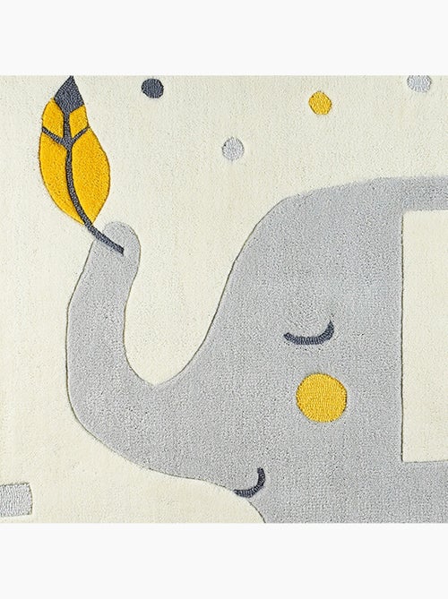 Tappeto acrilico grigio per la camera da - SAUTHON - Kiabi