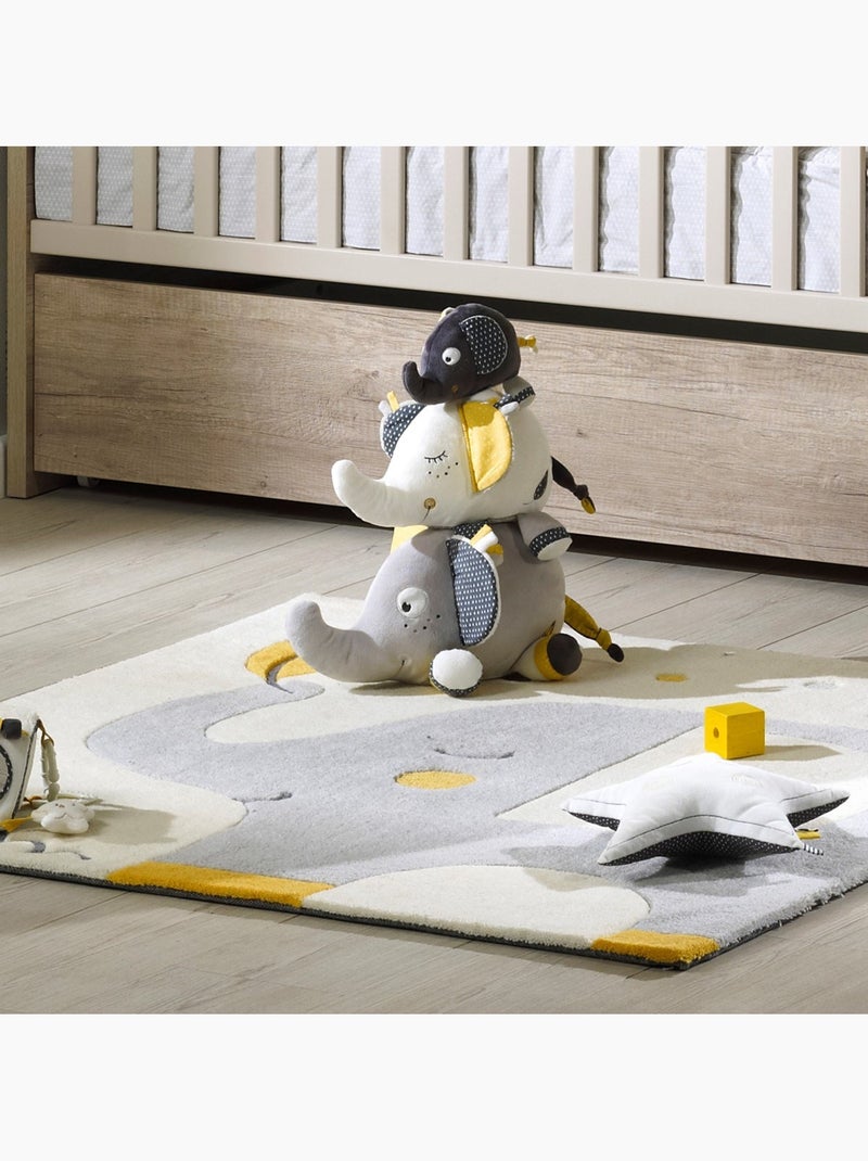 Tappeto acrilico grigio per la camera da - SAUTHON Grigio - Kiabi