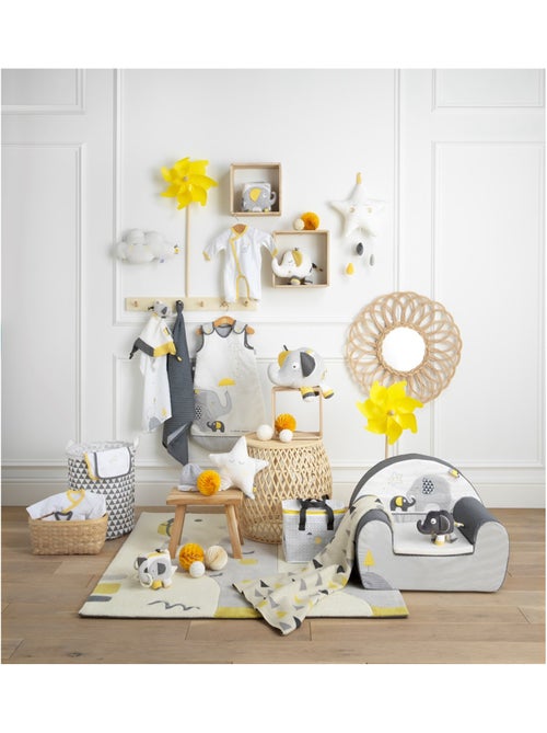 Tappeto acrilico grigio per la camera da - SAUTHON - Kiabi