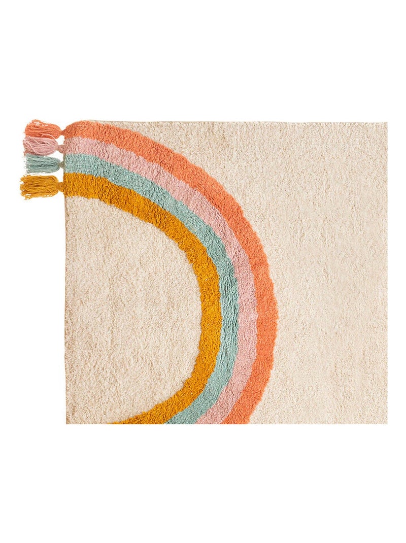 Tappeto arcobaleno per bambini Multicolore - Kiabi