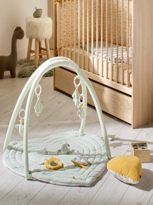 Tappeto attività in cotone verde lime - SAUTHON - Kiabi