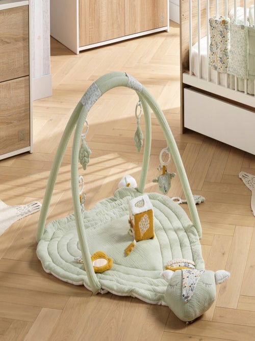 Tappeto attività in cotone verde lime - SAUTHON - Kiabi