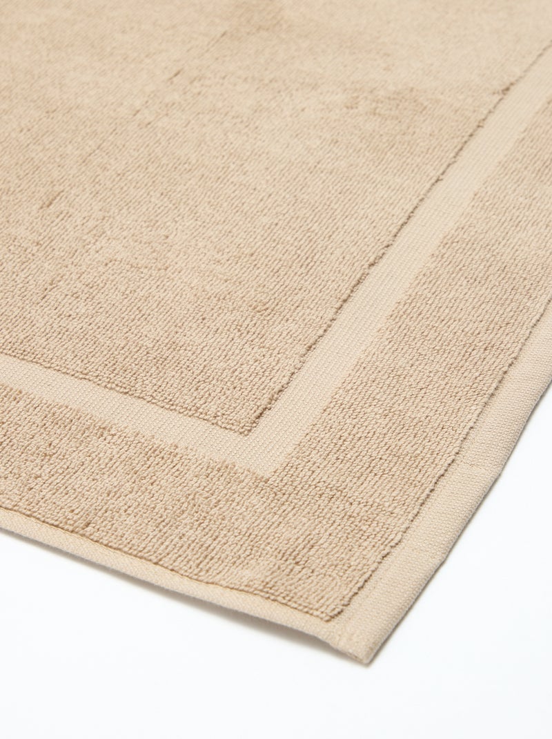 Tappeto da bagno 80 x 50 cm Beige - Kiabi