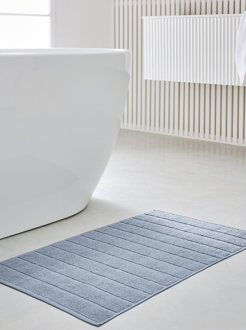 Tappeto da bagno 80 x 50 cm BLU - Kiabi