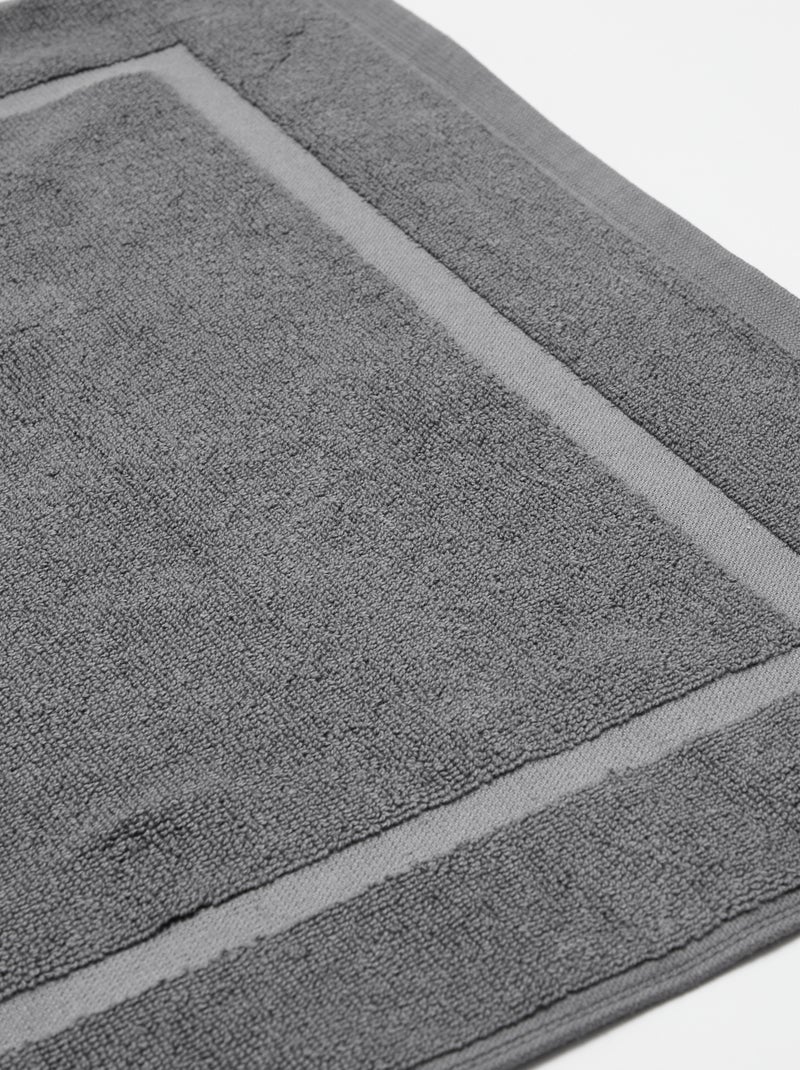 Tappeto da bagno 80 x 50 cm Grigio - Kiabi