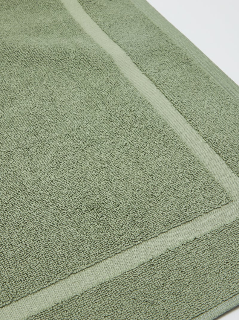 Tappeto da bagno 80 x 50 cm Verde - Kiabi