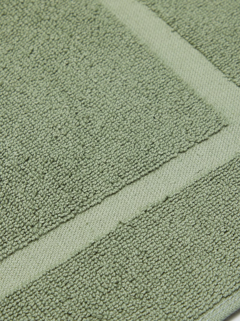 Tappeto da bagno 80 x 50 cm Verde - Kiabi