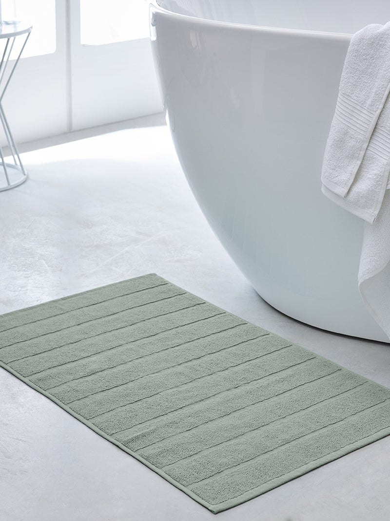 Tappeto da bagno 80 x 50 cm VERDE - Kiabi