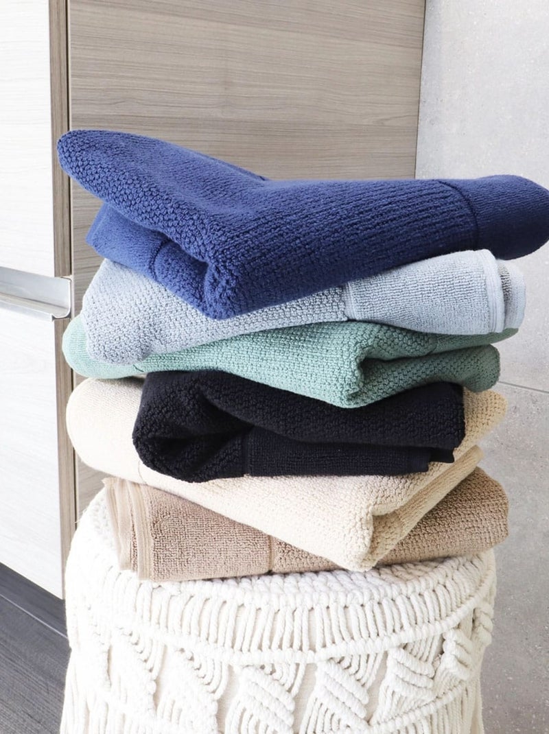 Tappeto da bagno in cotone 800gr DELUX Tortora - Kiabi