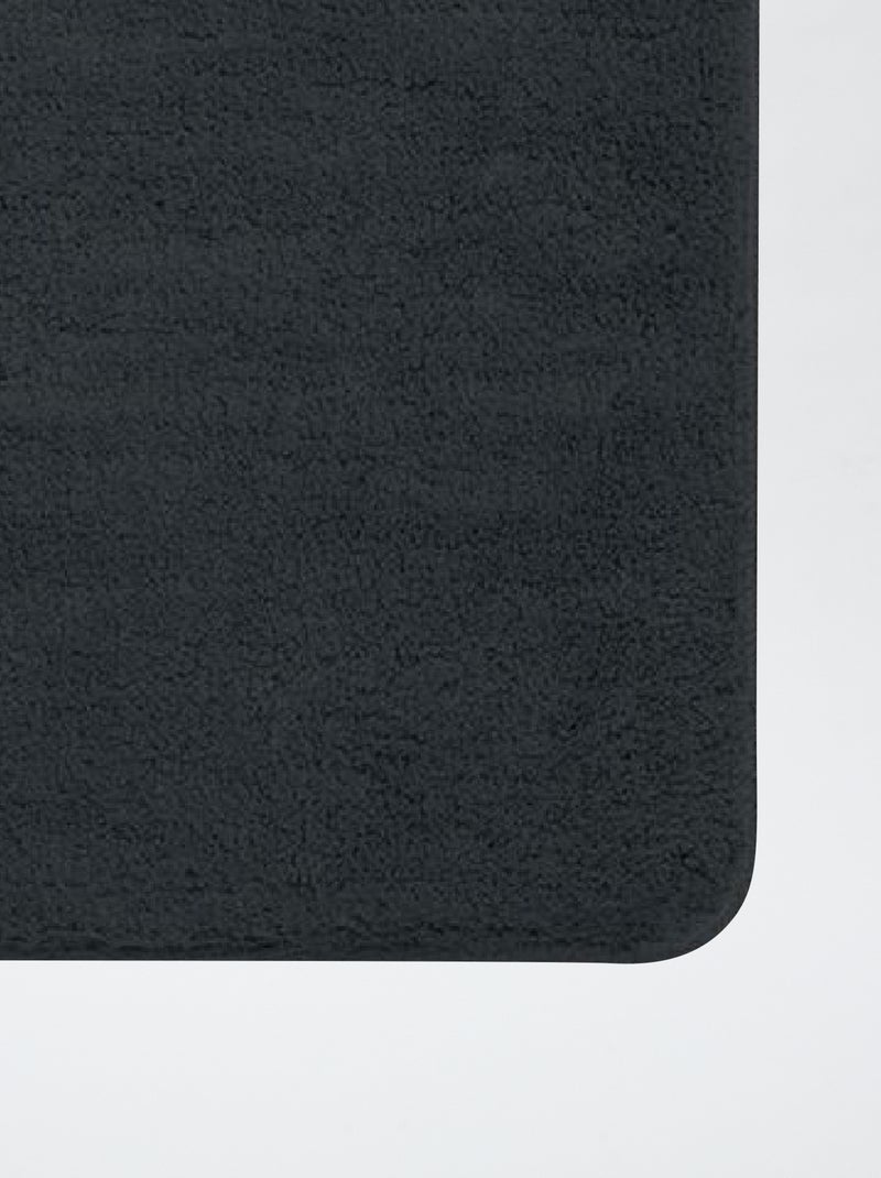 Tappeto da bagno super soffice 40 x 60 cm nero - Kiabi