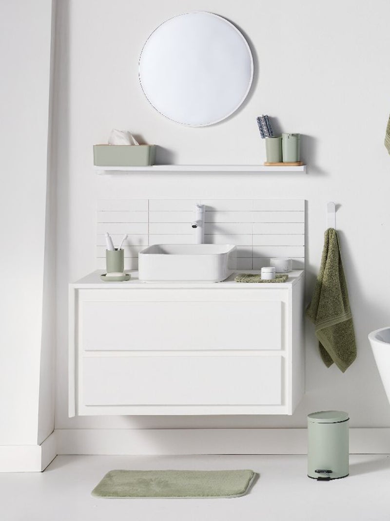 Tappeto da bagno super soffice 40 x 60 cm VERDE - Kiabi