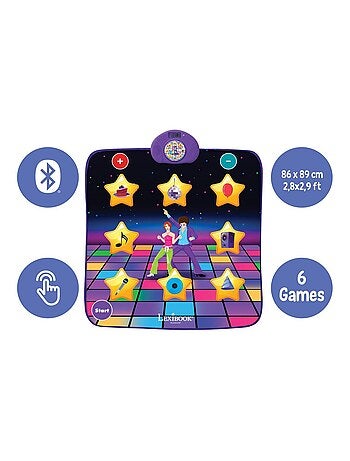Tappeto da ballo elettronico, bluetooth e luminoso con 6 modalità di gioco