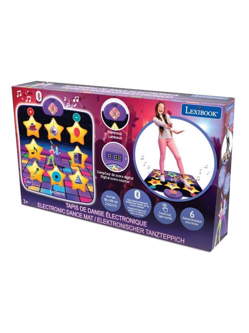 Tappeto da ballo elettronico, Bluetooth e luminoso con 6 modalità di gioco - Kiabi