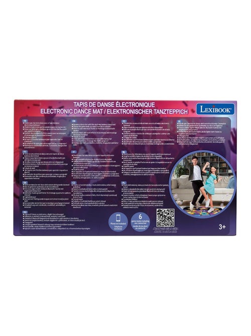 Tappeto da ballo elettronico, Bluetooth e luminoso con 6 modalità di gioco - Kiabi