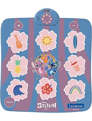 Tappeto da ballo elettronico, bluetooth e luminoso stitch con 6 modalità di gioco