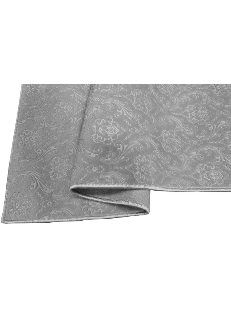 Tappeto da corridoio classico Grigio - Kiabi