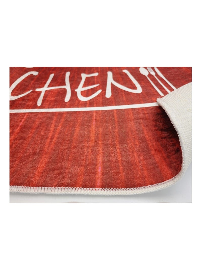 Tappeto da cucina KITCHEN Rosso - Kiabi