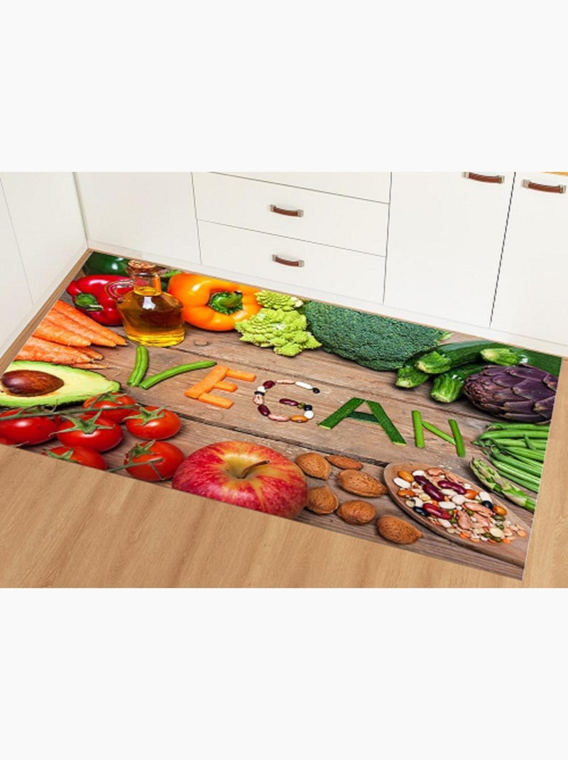 Tappeto da cucina stampato Multicolore - Kiabi