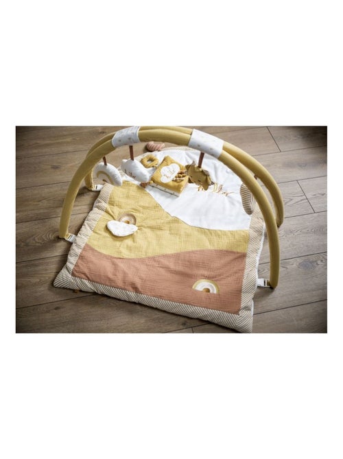 Tappeto da gioco in velluto giallo - SAUTHON - Kiabi