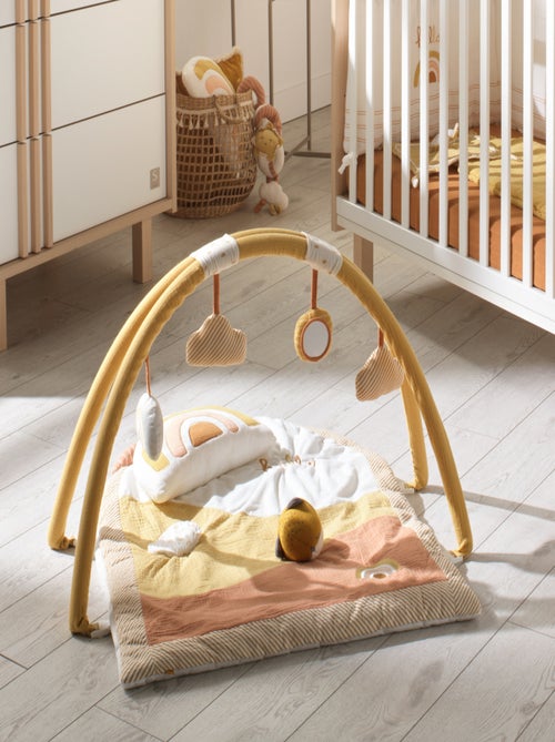 Tappeto da gioco in velluto giallo - SAUTHON - Kiabi