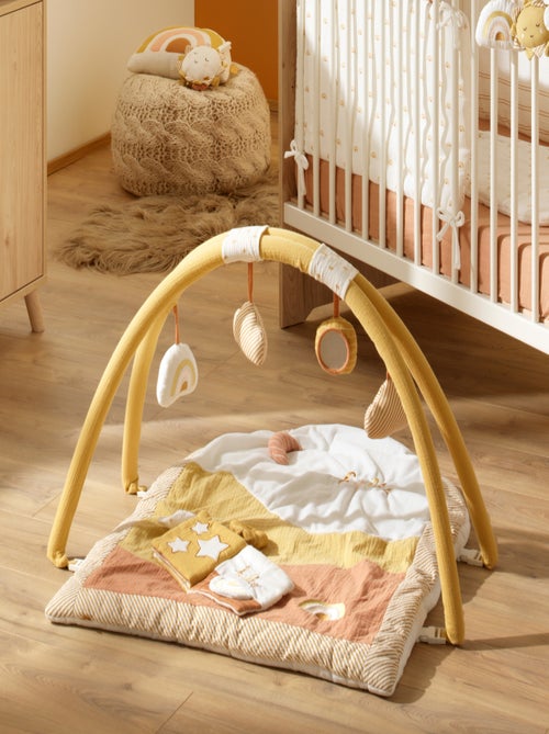 Tappeto da gioco in velluto giallo - SAUTHON - Kiabi