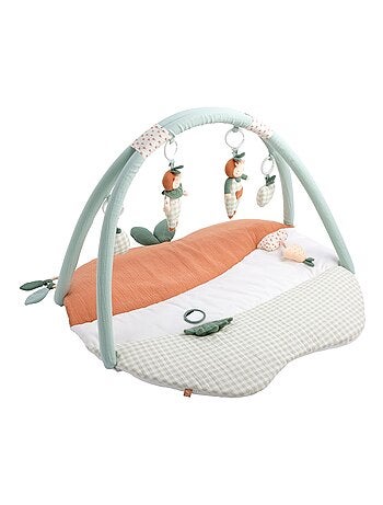 Tappeto da gioco in velluto verde 75x83 - SAUTHON
