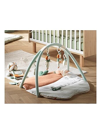 Tappeto da gioco in velluto verde 75x83 - SAUTHON