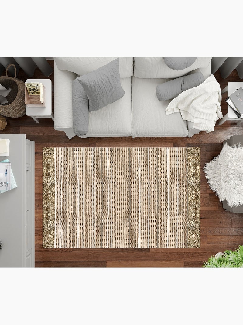 Tappeto da interno BAHAR Beige - Kiabi