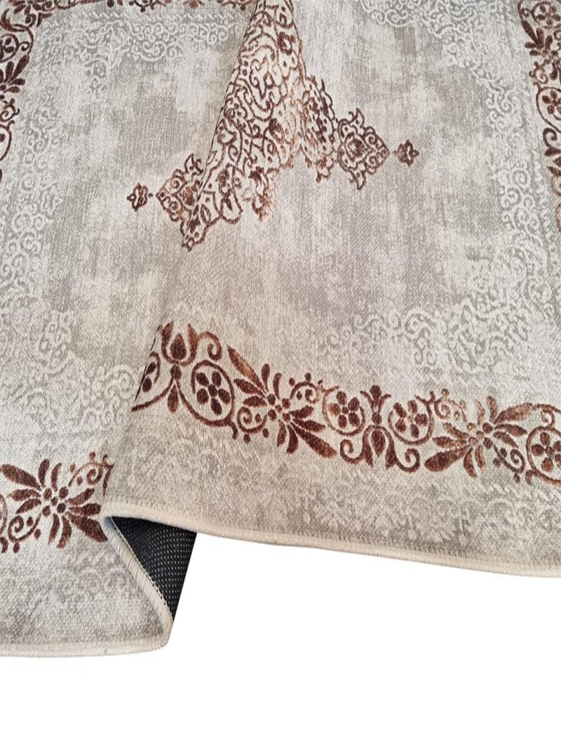 Tappeto da interno Baroque Beige - Kiabi