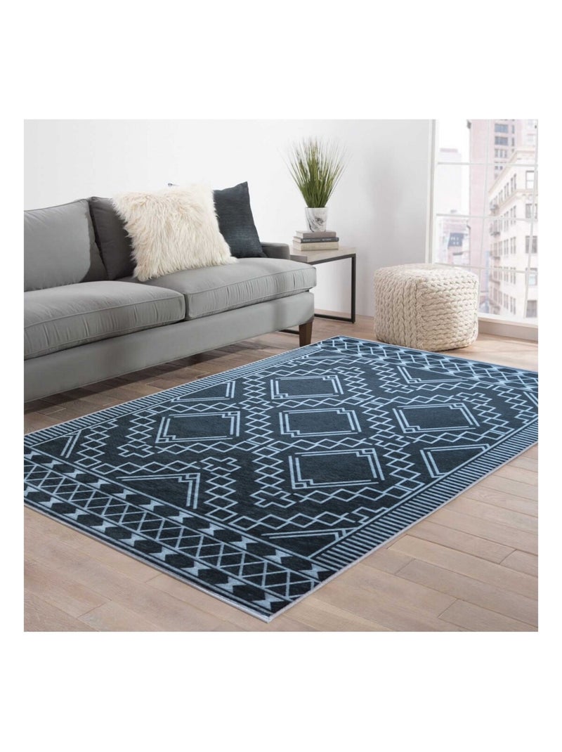 Tappeto da interno BERBERE Nero Nero - Kiabi