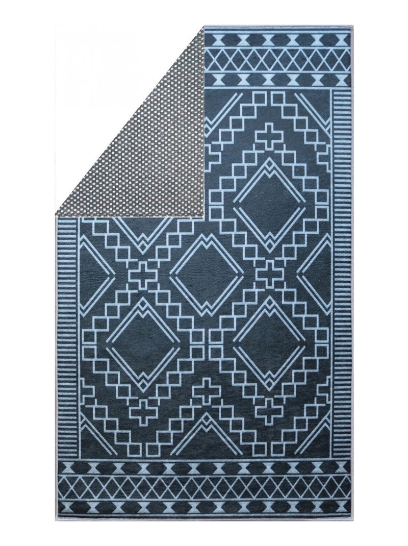 Tappeto da interno BERBERE Nero Nero - Kiabi