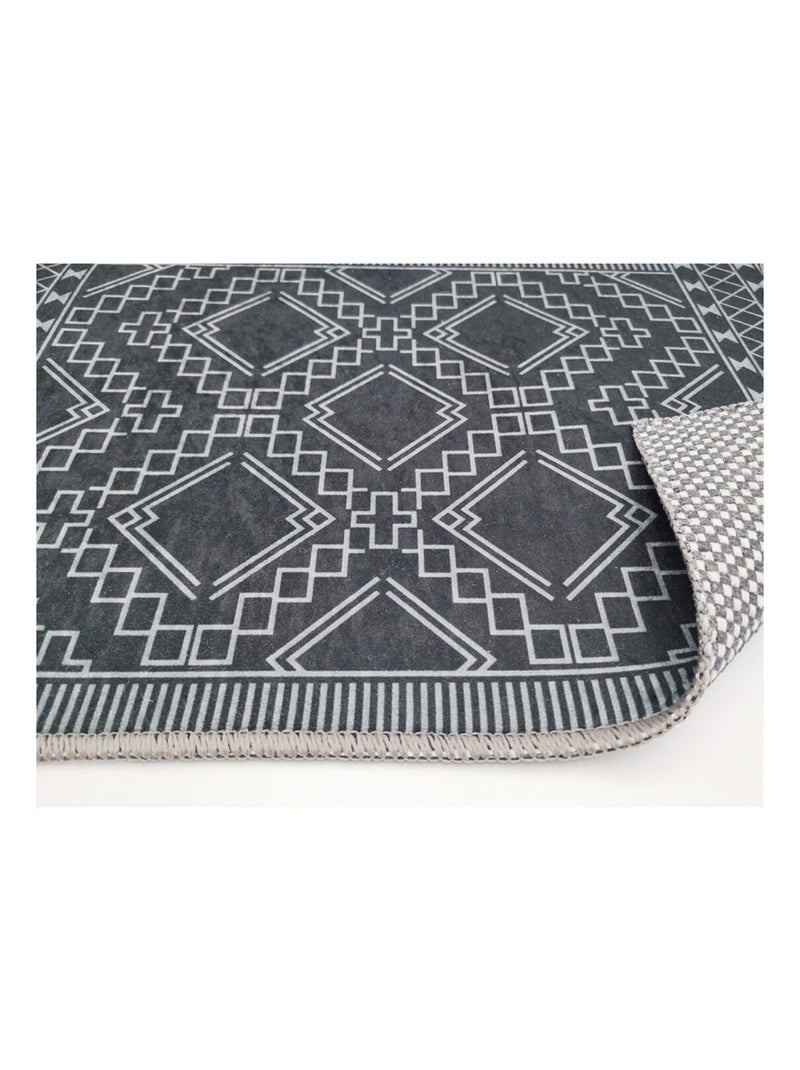 Tappeto da interno BERBERE Nero Nero - Kiabi