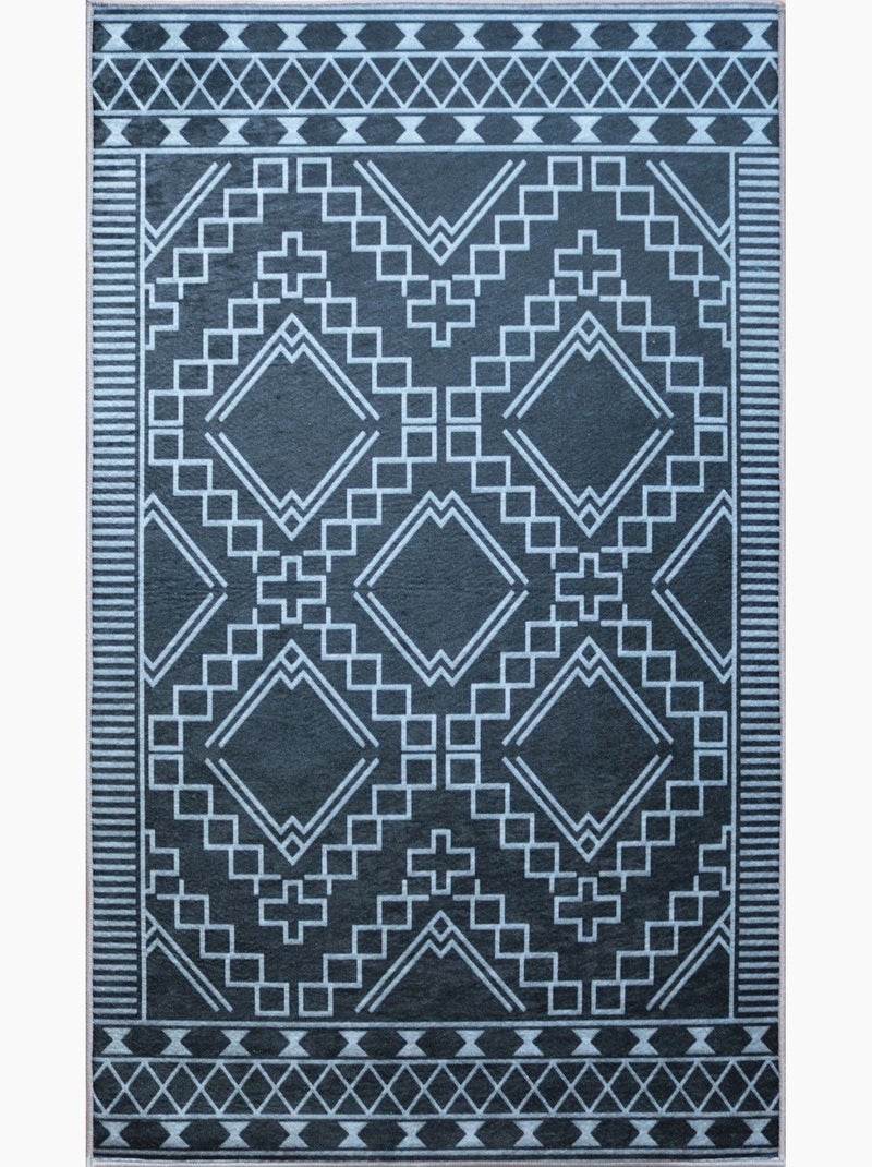 Tappeto da interno BERBERE Nero Nero - Kiabi
